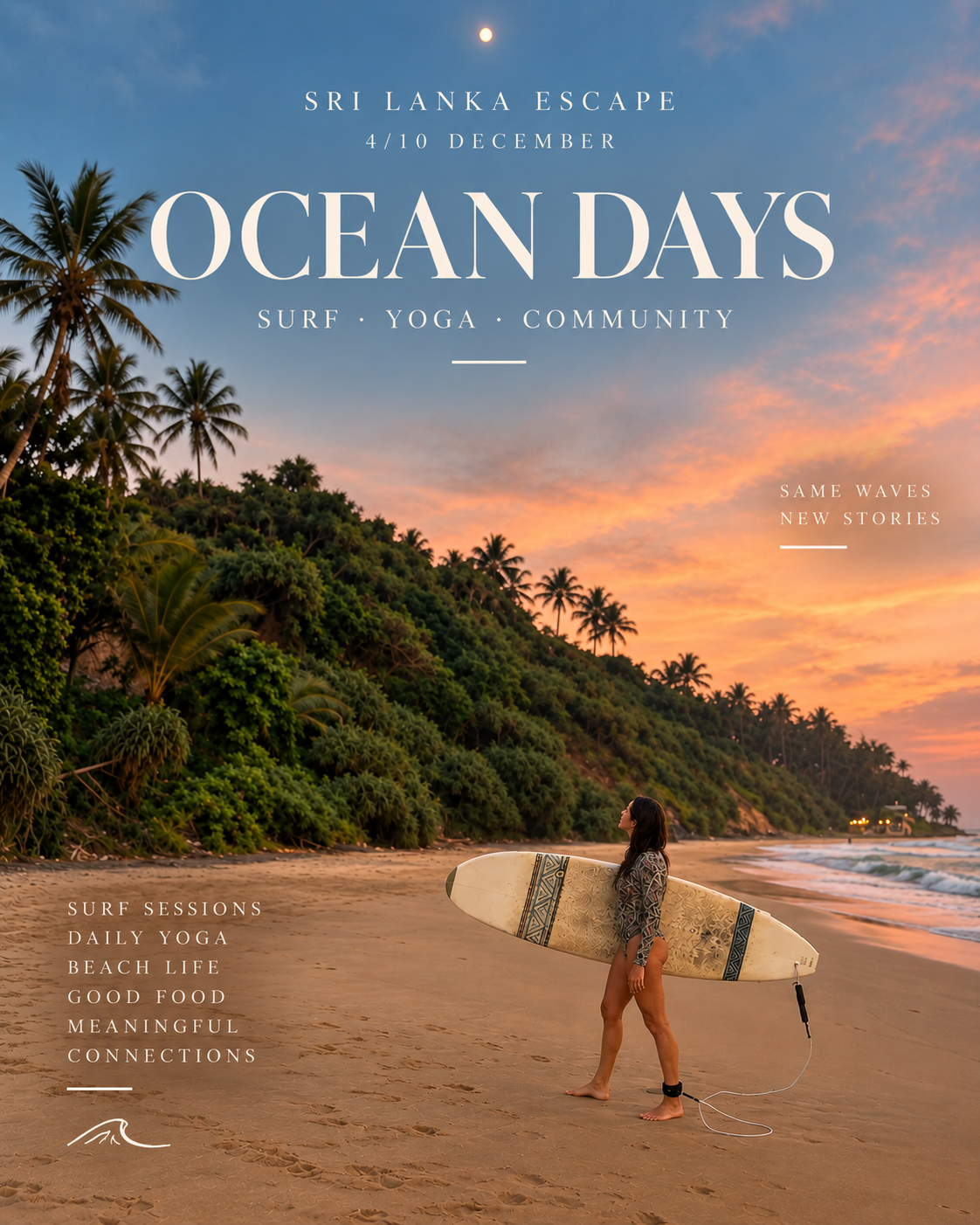 Fuga Surf a Sri Lanka